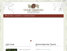 Tablet Screenshot of oudelibertas.co.za